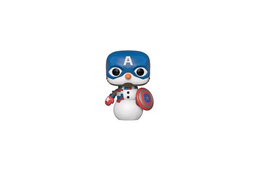 Figurine Funko Pop Marvel Holiday Captain America État correct - Funko reconditionné disponible sur Fnac