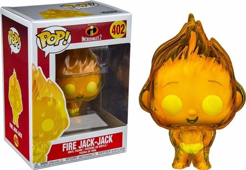 FUNKO POP Disney Incredibles 2 Fire Jack-Jack + Protecteur Pop État correct - Funko reconditionné disponible sur Fnac