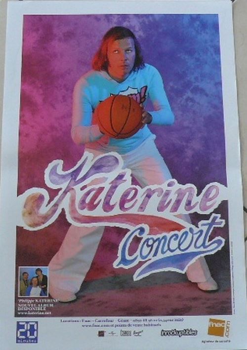 Katerine - 40x60 cm - AFFICHE / POSTER État correct - N/A reconditionné disponible sur Fnac