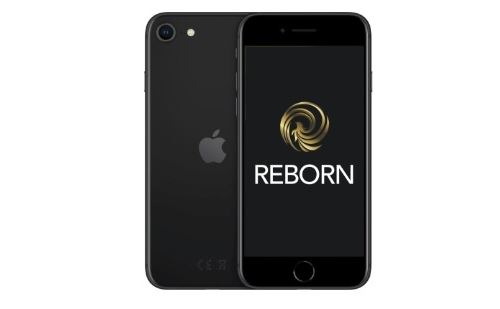 Apple iPhone SE 2e génération 2020 4,7"" 64 Go Double SIM Noir Reconditionné Grade A Reborn État correct - N/A reconditionné disponible sur Fnac