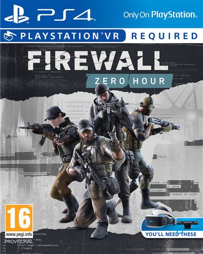 Firewall Zero Hour PS4 État correct - Sony reconditionné disponible sur Fnac