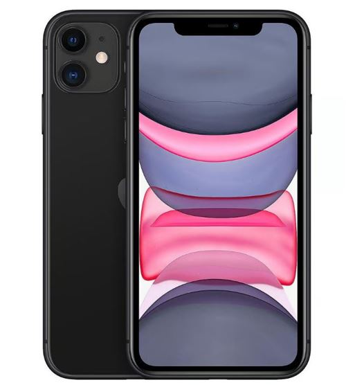 iPhone 11 6,1 64 Go Noir Reconditionné avec BATTERIE NEUVE État correct - N/A reconditionné disponible sur Fnac