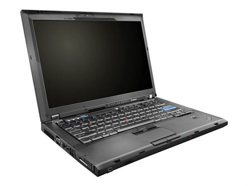 Lenovo ThinkPad T400 6473 - Intel Core 2 Duo - P8400 - Centrino 2 - Vista Professionnel - GMA 4500MHD - 2 Go RAM - 250 Go HDD - graveur de DVD - 14.1"" 1280 x 800 - Gigabit Ethernet État correct - Lenovo reconditionné disponible sur Fnac