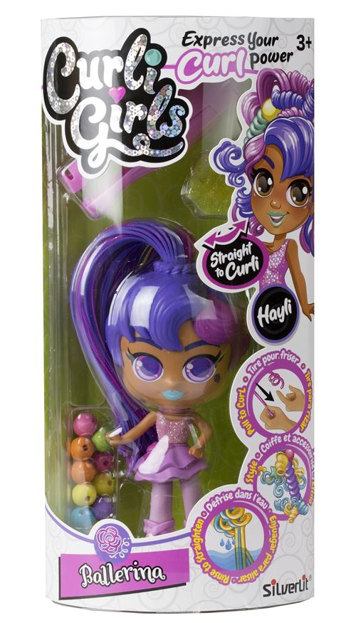 Poupée magique Silverlit Curligirls Hayli État correct - Silverlit reconditionné disponible sur Fnac
