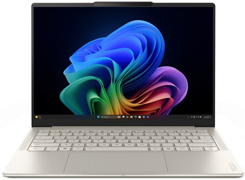 PC portable Lenovo Yoga Slim 7 14ILL10 14"" OLED 120 Hz Copilot+ Intel® Core™ Ultra 7 32 Go RAM 1 To SSD Beige État correct - Lenovo reconditionné disponible sur Fnac
