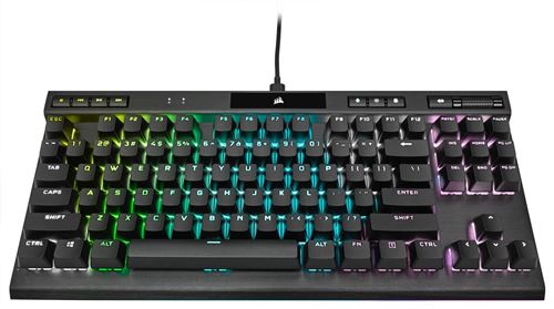 Clavier gaming mécanique filaire Corsair K70 RVB Noir - État correct Corsair sur Fnac