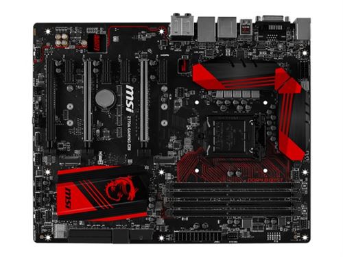 MSI Z170A Gaming M5 - Carte-mère - ATX - LGA1151 Socket - Z170 Chipset - USB 3.1 Gen 1, USB-C Gen2, USB 3.1 Gen 2 - Gigabit LAN - carte graphique embarquée (unité centrale requise) - audio HD (8 canaux) État correct - MSI reconditionné disponible sur Fnac