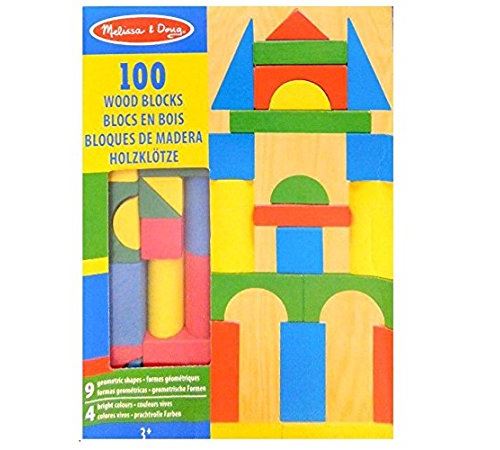 Acheter Set de 100 blocs en bois Melissa et Doug État correct - 40,26 € Set de 100 blocs en bois Melissa et Doug État correct - Melissa & Doug reconditionné disponible sur Fnac
