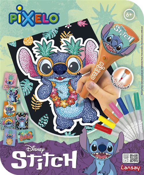 Jeu créatif Lansay Pixelo Disney Stitch État correct - Lansay reconditionné disponible sur Fnac