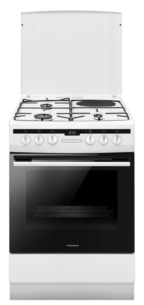 Acheter Cuisinière mixte Thomson TMMP63.3WH blanche État correct - 397,99 € Cuisinière mixte Thomson TMMP63.3WH blanche État correct - Thomson reconditionné disponible sur Fnac