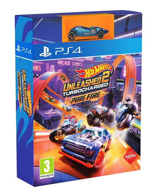 Hot Wheels Unleashed 2 Turbocharged Pure Fire Edition PS4 État correct - Koch Media reconditionné disponible sur Fnac