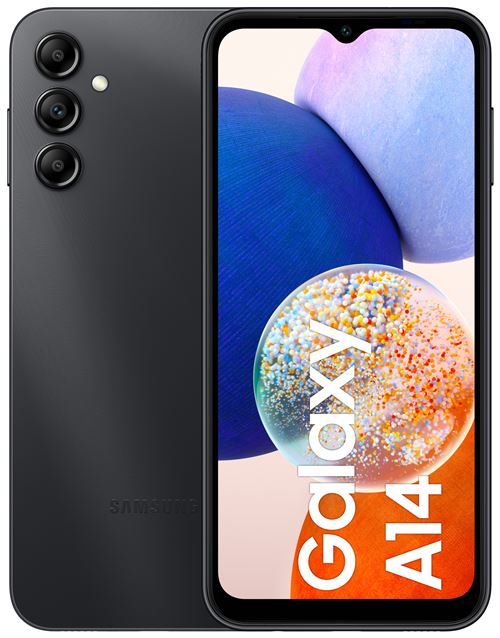 Acheter Samsung Galaxy A14 - 4G smartphone - double SIM - RAM 4 Go / Mémoire interne 128 Go - microSD slot - Écran LCD - 6.6"" - 2408 x 1080 pixels - 3 x caméras arrière 50 MP, 5 MP, 2 MP - front camera 13 MP - noir État correct - 139,54 € Samsung Galaxy A14 - 4G smartphone - double SIM - RAM 4 Go / Mémoire interne 128 Go - microSD slot - Écran LCD - 6.6"" - 2408 x 1080 pixels - 3 x caméras arrière 50 MP, 5 MP, 2 MP - front camera 13 MP - noir État correct - Samsung reconditionné disponible sur Fnac