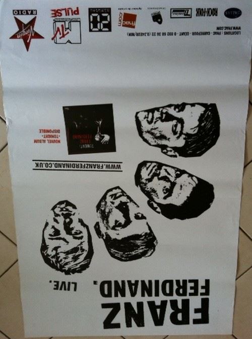 Acheter FRANZ FERDINAND - 80x120 cm - AFFICHE / POSTER État correct - 16,99 € FRANZ FERDINAND - 80x120 cm - AFFICHE / POSTER État correct - N/A reconditionné disponible sur Fnac