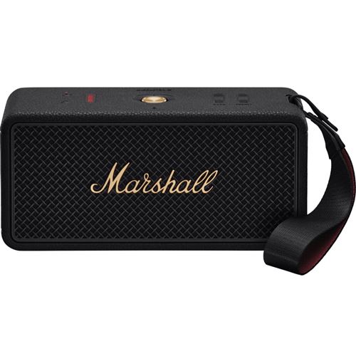 Enceinte sans fil Marshall Middleton II Noir Laiton État correct - Marshall reconditionné disponible sur Fnac