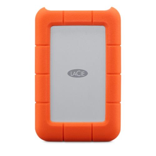 Disque dur portable LaCie Rugged 1 To USB-C Orange État correct - LaCie reconditionné disponible sur Fnac