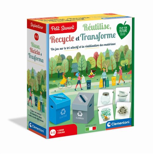 Acheter Jeu découverte Clementoni Réutilise, recycle et transforme État correct - 32,00 € Jeu découverte Clementoni Réutilise, recycle et transforme État correct - Clementoni reconditionné disponible sur Fnac