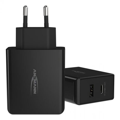 Chargeur secteur USB Ansmann HC265PD Noir État correct - Ansmann reconditionné disponible sur Fnac