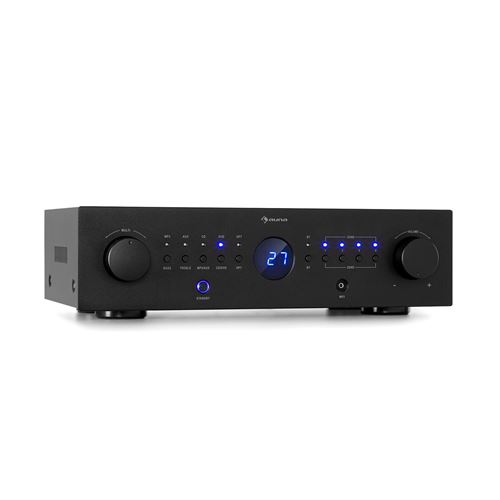 Acheter Amplificateur numérique - Auna AMP CD950 DG - Bluetooth - Entrée optique - 8x 100W RMS - Noir État correct - 189,99 € Amplificateur numérique - Auna AMP CD950 DG - Bluetooth - Entrée optique - 8x 100W RMS - Noir État correct - N/A reconditionné disponible sur Fnac