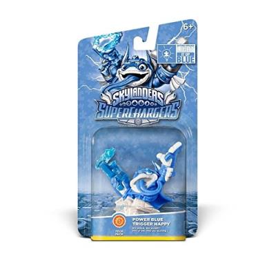 Skylanders superchargers - character pack power blue double dare trigger happy État correct -  reconditionné disponible sur Fnac