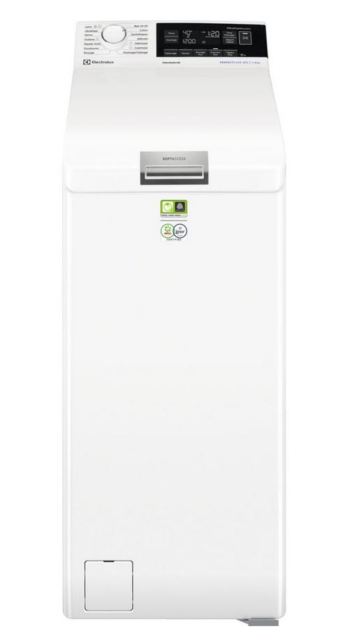Lave-linge top par le dessus EW8T3653BA Blanc État correct - Electrolux reconditionné disponible sur Fnac