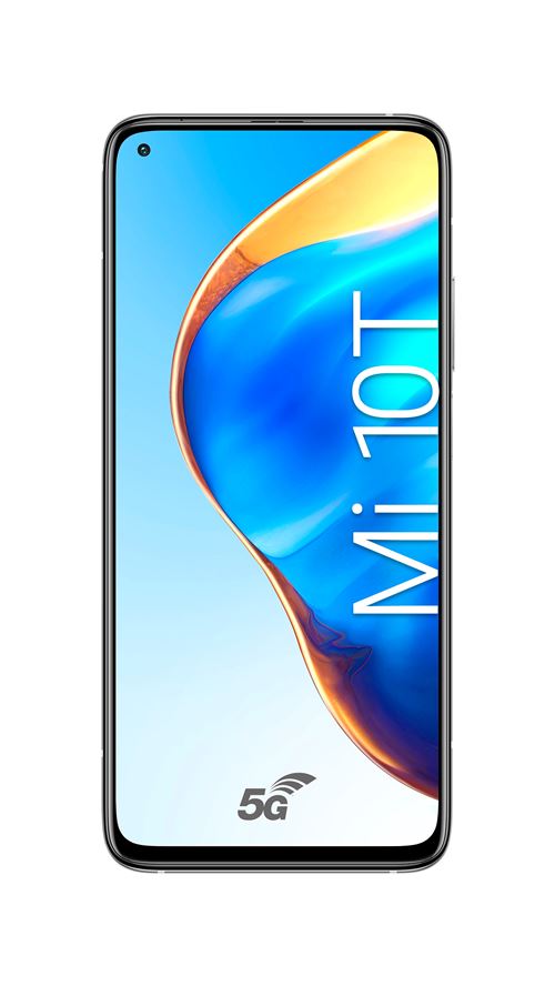 Smartphone Xiaomi Mi 10T 6.67"" Double SIM 5G 128 Go Gris lunaire État correct - Xiaomi reconditionné disponible sur Fnac