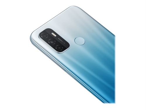 OPPO A53s - 4G smartphone - double SIM - RAM 4 Go / Mémoire interne 128 Go - microSD slot - Écran LCD - 6.5"" - 1600 x 720 pixels (90 Hz) - 3 x caméras arrière 13 MP, 2 MP, 2 MP - front camera 8 MP - Vodafone - bleu fantaisie État correct - N/A reconditionné disponible sur Fnac