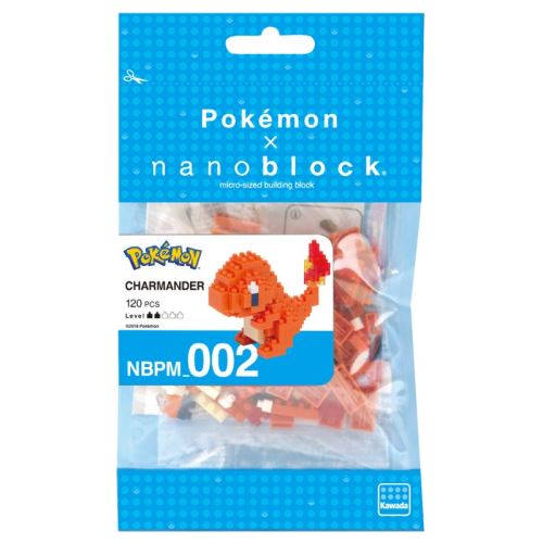 Jeu de construction Nanoblock Pokémon Salamèche État correct - Nanoblock reconditionné disponible sur Fnac