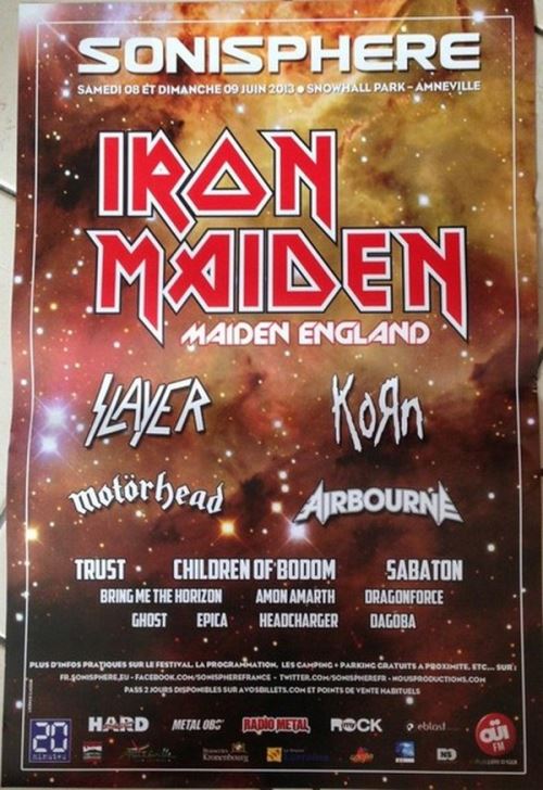 Iron Maiden - 40x60 cm - AFFICHE / POSTER État correct - N/A reconditionné disponible sur Fnac