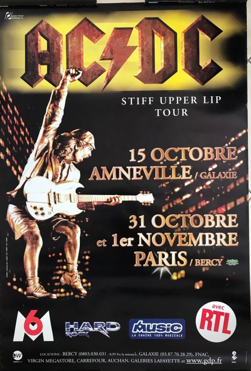 Acheter AC/DC - 80x120 cm - AFFICHE / POSTER État correct - 25,99 € AC/DC - 80x120 cm - AFFICHE / POSTER État correct - N/A reconditionné disponible sur Fnac