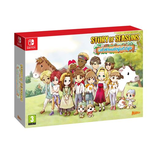 Acheter Story of Seasons: A Wonderful Life Edition Limitée Nintendo Switch État correct - 39,62 € Story of Seasons: A Wonderful Life Edition Limitée Nintendo Switch État correct - Just for Games reconditionné disponible sur Fnac