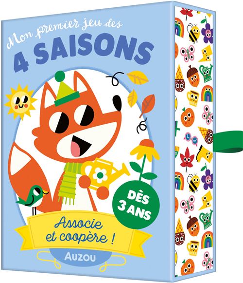 Jeu de cartes Auzou Mon premier jeu de cartes 4 saisons État correct - N/A reconditionné disponible sur Fnac