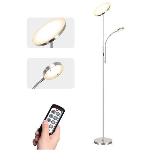 Acheter tomons Lampadaire sur Pied Salon, Lampadaire LED Dimmable en continu, Lampadaire Télécommande avec Lampe de Lecture Réglable, 3 Températures de Couleur, Lampe sur Pied pour Salon, Chambre, Bureau, 30W État correct - 49,99 € tomons Lampadaire sur Pied Salon, Lampadaire LED Dimmable en continu, Lampadaire Télécommande avec Lampe de Lecture Réglable, 3 Températures de Couleur, Lampe sur Pied pour Salon, Chambre, Bureau, 30W État correct - N/A reconditionné disponible sur Fnac