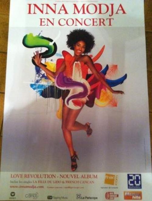 Inna MODJA - 70x100 cm - AFFICHE / POSTER État correct - N/A reconditionné disponible sur Fnac