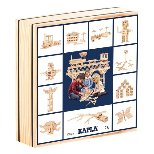 Acheter Jeu de construction Kapla Coffret 100 Planchettes Natures État correct - 22,00 € Jeu de construction Kapla Coffret 100 Planchettes Natures État correct - Kapla reconditionné disponible sur Fnac