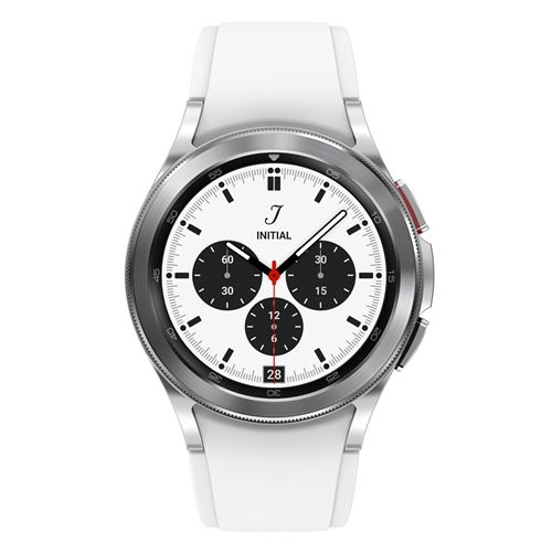 Montre connectée Samsung Galaxy Watch4 Classic 42mm 4G Argent État correct - Samsung reconditionné disponible sur Fnac
