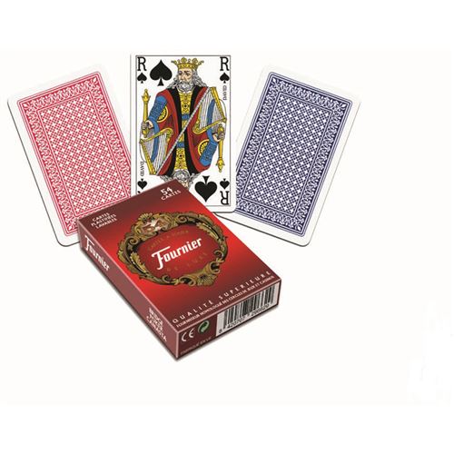 Acheter jeu de 54 cartes, jeu de cartes plastifié - 22,90 € jeu de 54 cartes, jeu de cartes plastifié - N/A reconditionné disponible sur Fnac