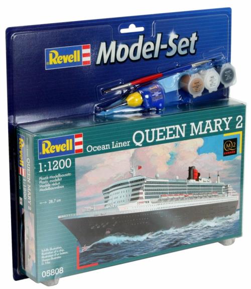 Maquette Queen Mary 2 Revell 65808 Model-Set 45 pièces État correct -  reconditionné disponible sur Fnac