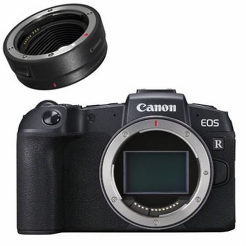 Hybride Canon EOS RP Boîtier nu + Bague d’adaptation EF>EOS R État correct - Canon reconditionné disponible sur Fnac