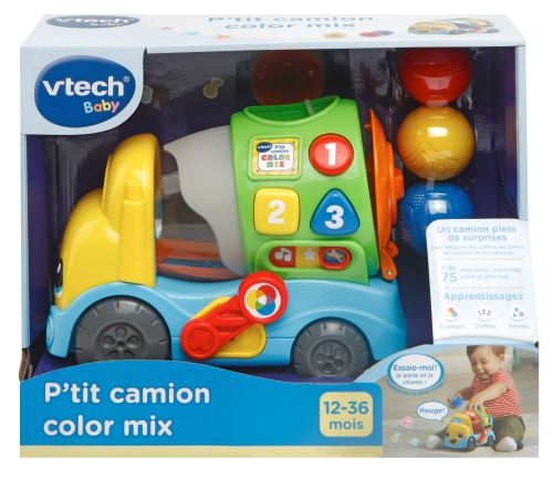 Véhicule interactif P’tit camion color mix Vtech Baby État correct - VTech Baby reconditionné disponible sur Fnac