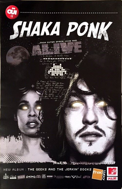 Shaka Ponk - 40x60 cm - AFFICHE / POSTER État correct - N/A reconditionné disponible sur Fnac