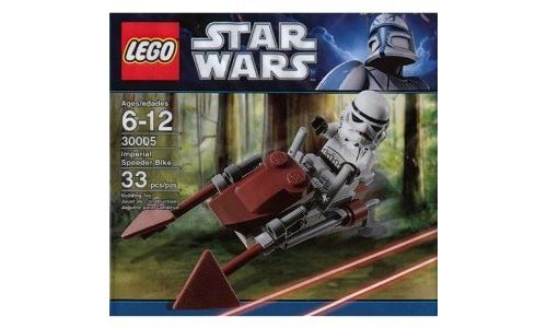 LEGO Mini Imperial Speeder Bike Star Wars Set 30005 État correct - Lego reconditionné disponible sur Fnac
