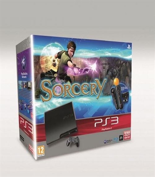 Acheter Console PS3 Slim 320 Go Sony + Pack découverte PS Move + manette de détection de mouvements PS Move + Sorcery - Console PlayStation 3 Sony État correct - 210,95 € Console PS3 Slim 320 Go Sony + Pack découverte PS Move + manette de détection de mouvements PS Move + Sorcery - Console PlayStation 3 Sony État correct - Sony reconditionné disponible sur Fnac