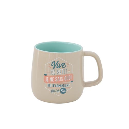 Mug Mr. Wonderful Vive ce petit je ne sais quoi Beige État correct - Mr. Wonderful reconditionné disponible sur Fnac