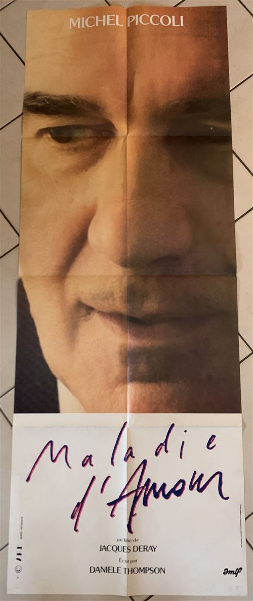 Maladie d'Amour - Michel Piccoli - 60x160cm - Affiche de cinéma originale pliée État correct - N/A reconditionné disponible sur Fnac