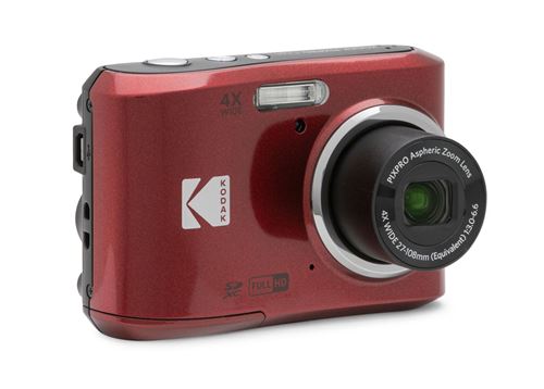 Appareil photo compact Kodak Pixpro FZ45 Rouge État correct - Kodak reconditionné disponible sur Fnac