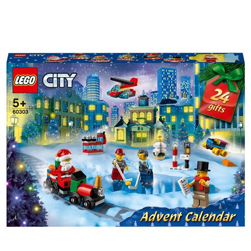 LEGO® City 60303 Calendrier de l’Avent État correct - Lego City reconditionné disponible sur Fnac