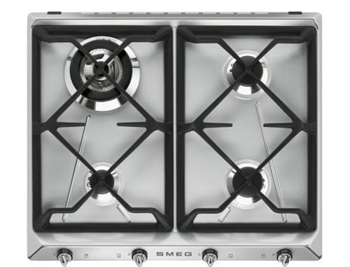 Acheter Smeg Victoria SR964XGH - Table de cuisson au gaz - 4 plaques de cuisson - Niche - largeur : 55.5 cm - profondeur : 47.8 cm - acier inoxydable État correct - 303,99 € Smeg Victoria SR964XGH - Table de cuisson au gaz - 4 plaques de cuisson - Niche - largeur : 55.5 cm - profondeur : 47.8 cm - acier inoxydable État correct - Smeg reconditionné disponible sur Fnac