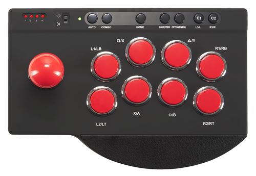 Manette filaire Subsonic Arcade Stick Multi format pour PS3/PS4/Xbox Series X/S/Xbox One/Nintendo Switch/PC État correct - Subsonic reconditionné disponible sur Fnac