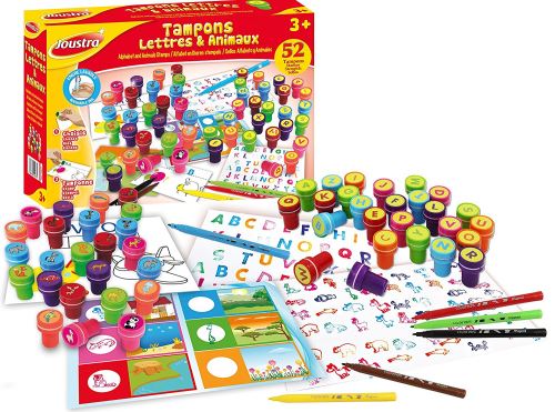 Acheter JOUSTRA TAMPONS LETTRES ET ANIMAUX État correct - 19,00 € JOUSTRA TAMPONS LETTRES ET ANIMAUX État correct - Joustra reconditionné disponible sur Fnac