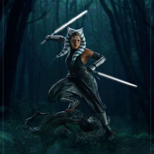 Statuette - Iron Studios - Ahsoka Tano - 1/10e - Polystone - The Mandalorian État correct - N/A reconditionné disponible sur Fnac